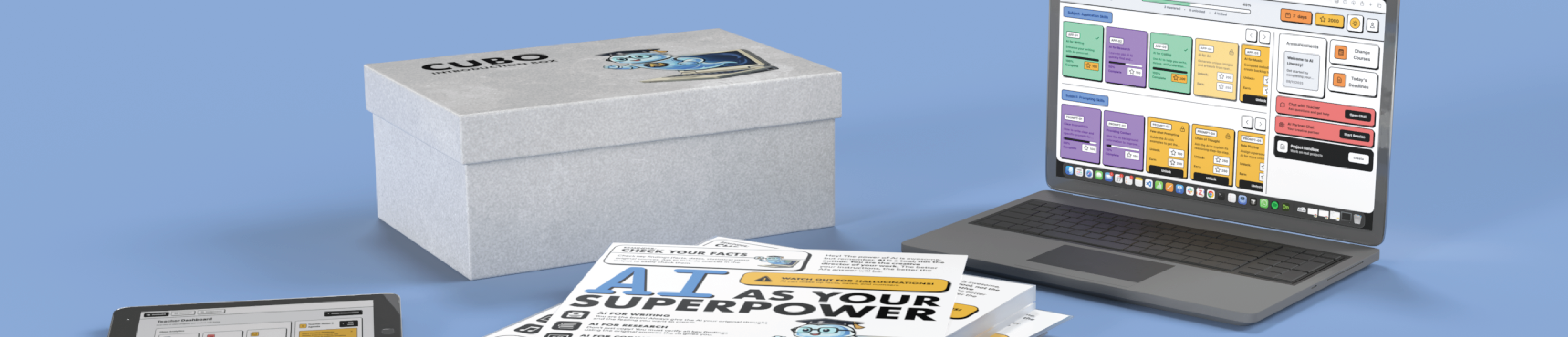Human centred AI classroom study overview banner